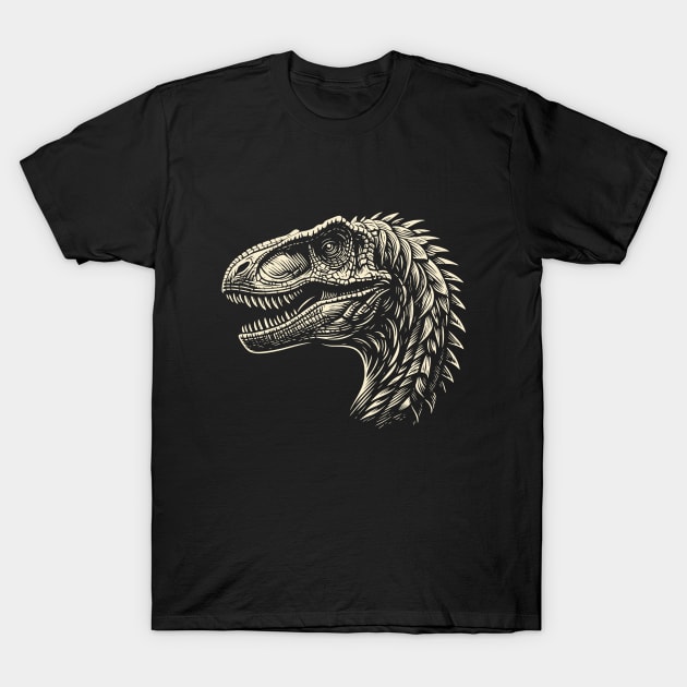 Feathered Raptor T-Shirt by avperth